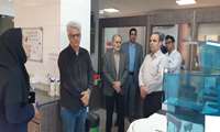 بازدید رئیس دانشگاه علوم پزشکی زنجان و هیئت همراه از اداره کل انتقال خون استان